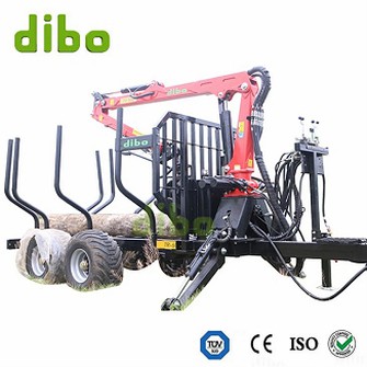 Trailer Mounted Log Loader