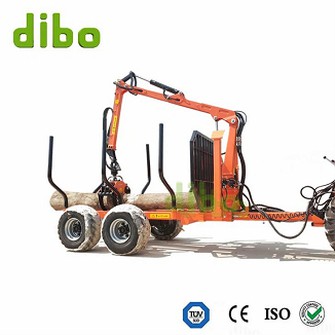 Trailer Mounted Log Loader